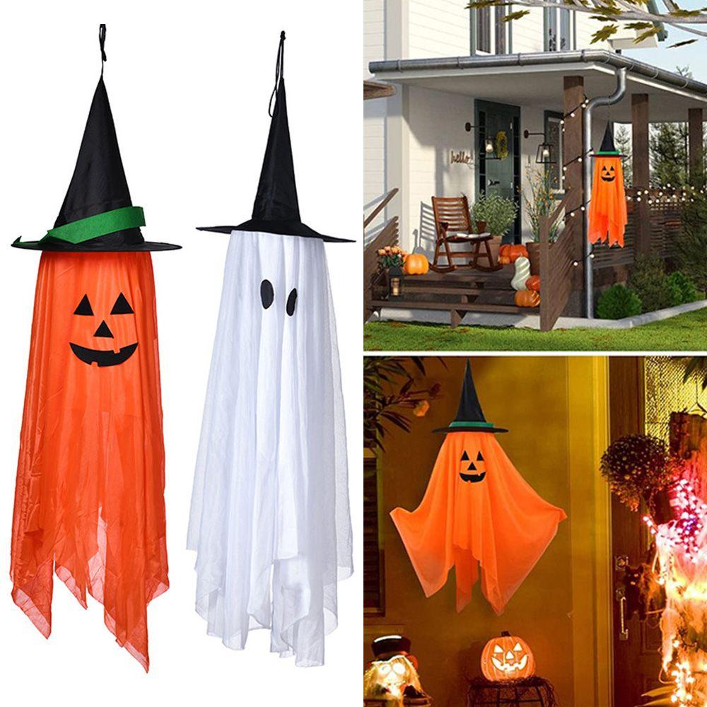 

Party Props Atmosphere Wizard Hat Hanging Ornaments Garden Decor Halloween Pendants Ghost Prop