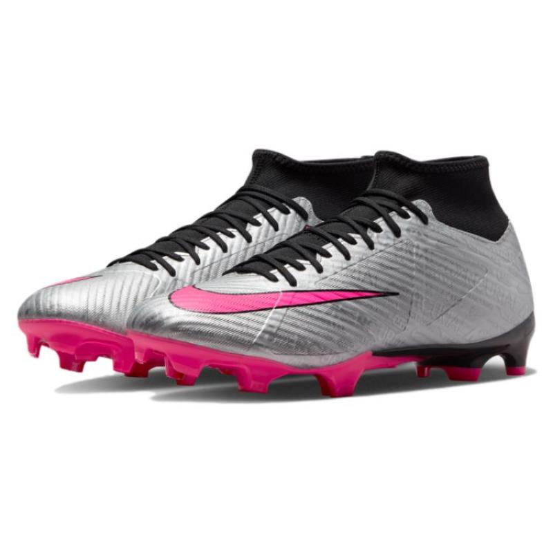 Nike Mercurial Superfly 9 Acad 25 FG/MG 'Metallic Silver Hyper Pink' Sneakers FB8402-060