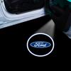 1/2Pcs Car Door Projector Lamps LED Welcome Light Emblem For Ford Focus Mondeo MK1 MK2 MK4 MK3 Fiesta ST Line Kugo Transit Escape Fusion Explorer