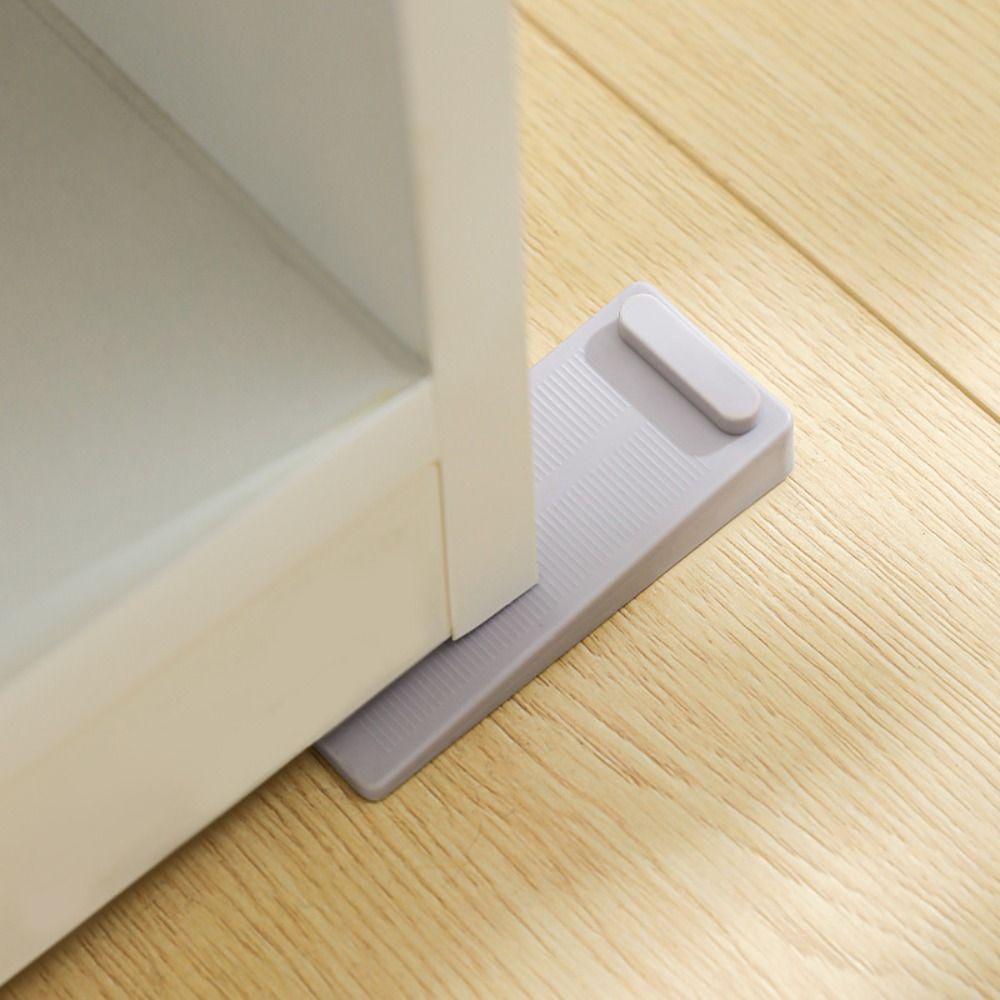 2Pcs PVC Mute Door Stopper Anti-collision Door Rear Retainer New Impact Stopper Home Offices