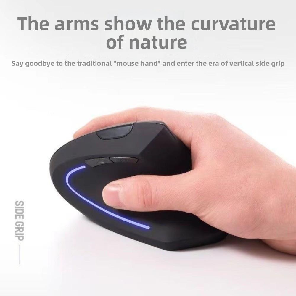Luminous Vertical Mouse 2.4G Computer Mice Fashion Vertical Wired Mouse  School