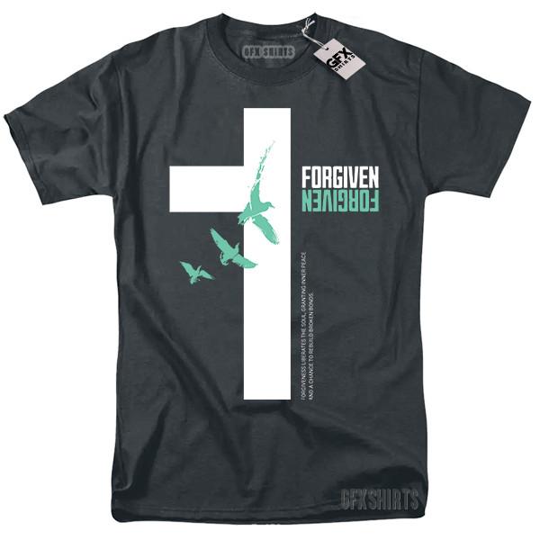 Forgiven Faith Prayer Christian Catholic Graphic Design T-Shirt Unisex T-Shirt