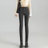 High-waisted Jeans Women Slim and Thin Spring and Autumn New Elastic Tight Trousers Thin Pencil Small Feet Pants