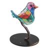 Păsări pe Ramură Ornamente Artizanale Acril Colorat Vivid Statuetă Animal Plat Decor pentru Desktop