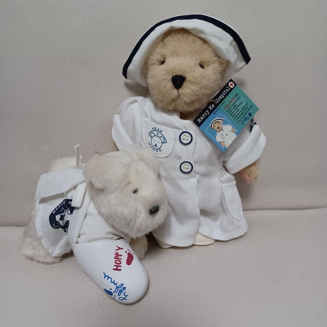 

[Б/У] Маффи и Лулу Щенок Медсестра Больница Плюшевый мишка