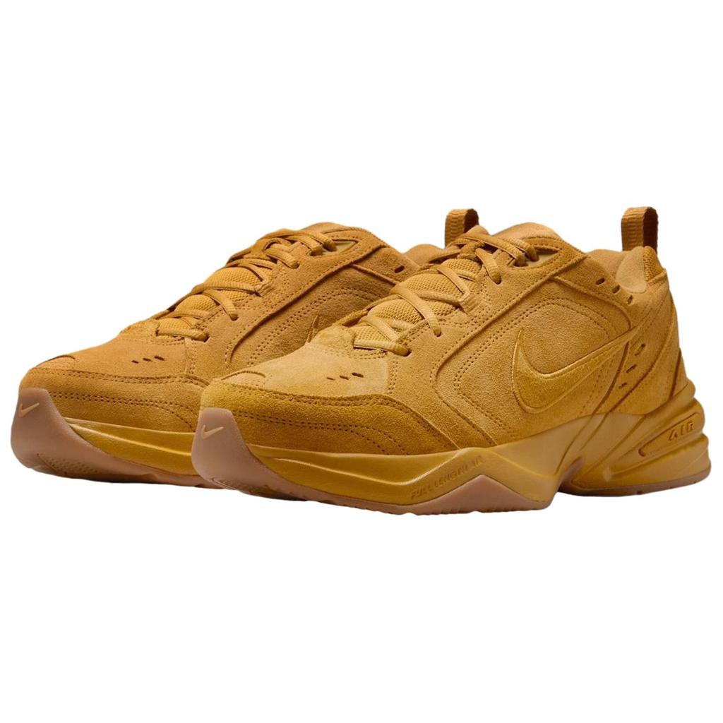 Nike Air Monarch IV Hvetefarge Unisex Sneakers Tan Gum-Medium-Brun IB2281-700