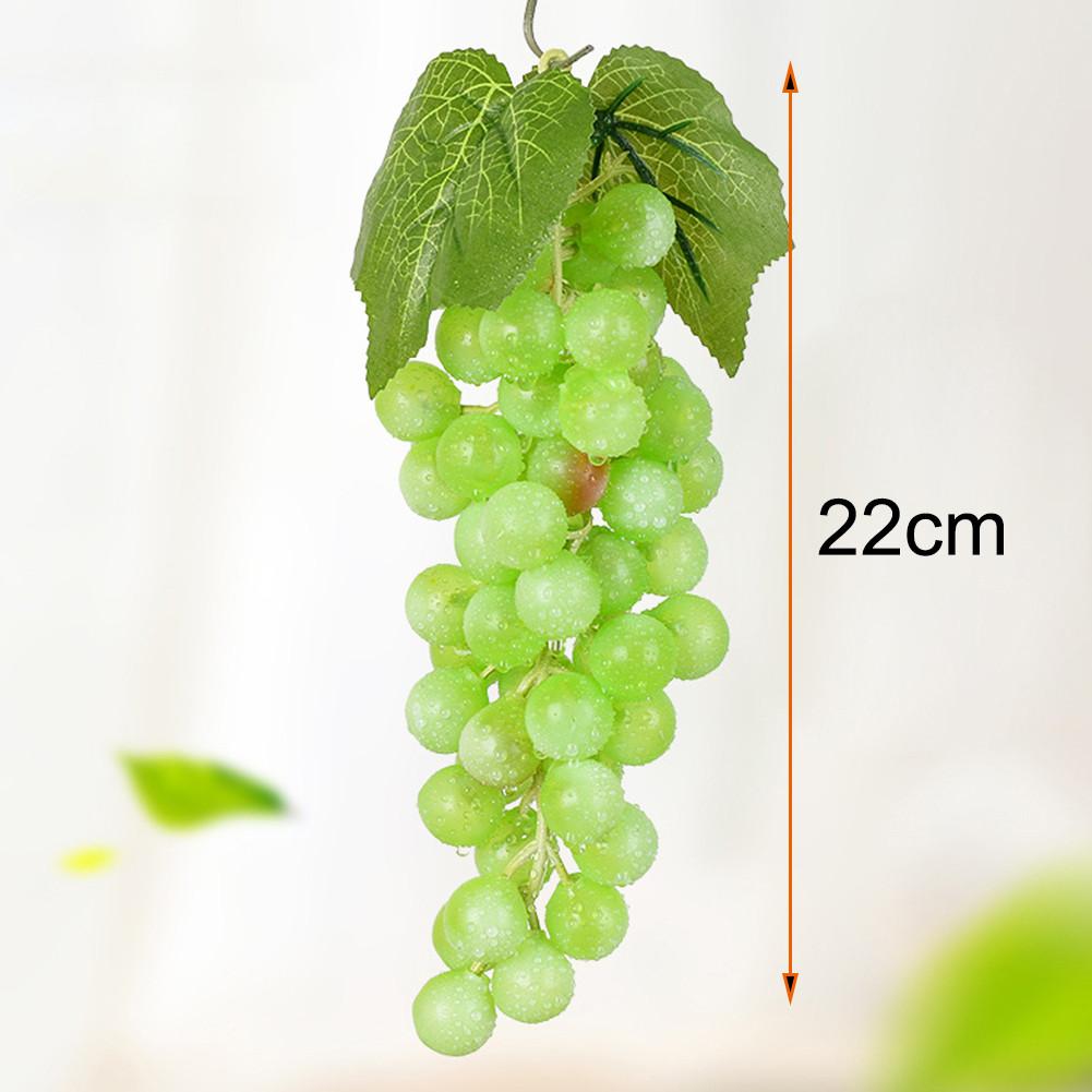 High Simulation Grape Plastic Fruit Fake Fruits Photo Props Artificial Grape Fruit Shop Display Model Decor Home Office Decor