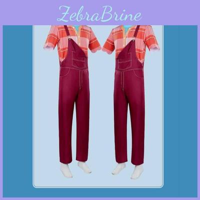 Wreck It Ralph Cosplay Attire With Polyester Fabric And Relaxed Fit For Anime And Game Events
