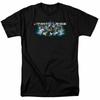 Infinite Crisis IC Blue T Shirt Licensed Comic Book Tee Black