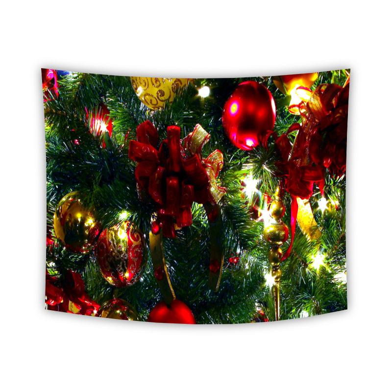 Vánoční tapiserie Vánoční pozadí Layout Látka Obývací pokoj Santa Claus závěs