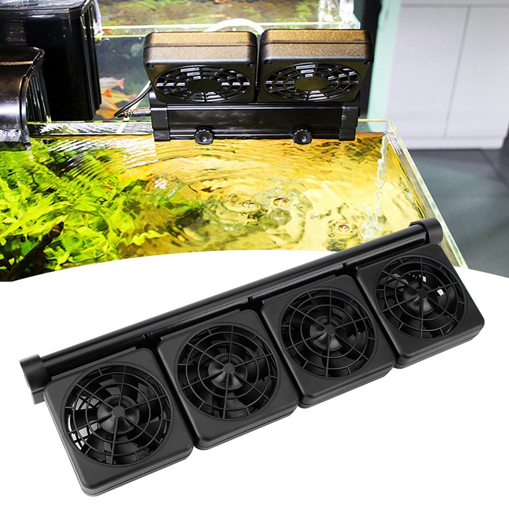 Aquarium Cooling Fan for Fish Tank Aquarium Decoration Accessory Heat Dissipation Fans
