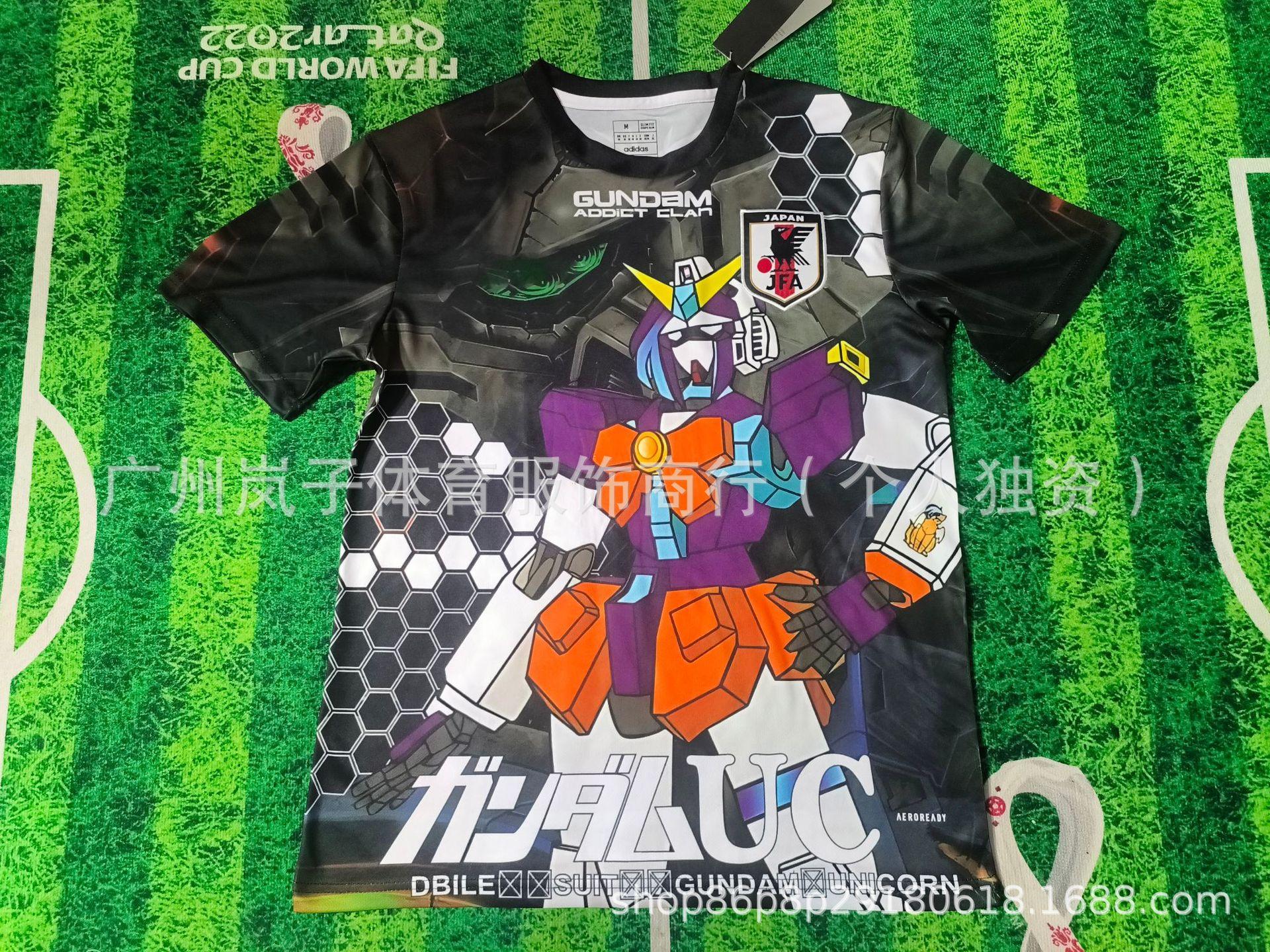 

2627 World Cup Japanese Football Jersey Junior Dragon Ball One Piece Lu Fei Saiya Joint S