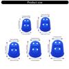 50Pcs Guitar Fingertip Protector NonSlip Breathable Fingertip Protection Covers Caps Silicone Guitar Finger Guards