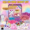 Terrarium Crafts Kit for Kids-LED Night Light Up & Remote Birthday Gifts Toys Ages5 6 7 8 9 10 Year Old-Christmas Gifts