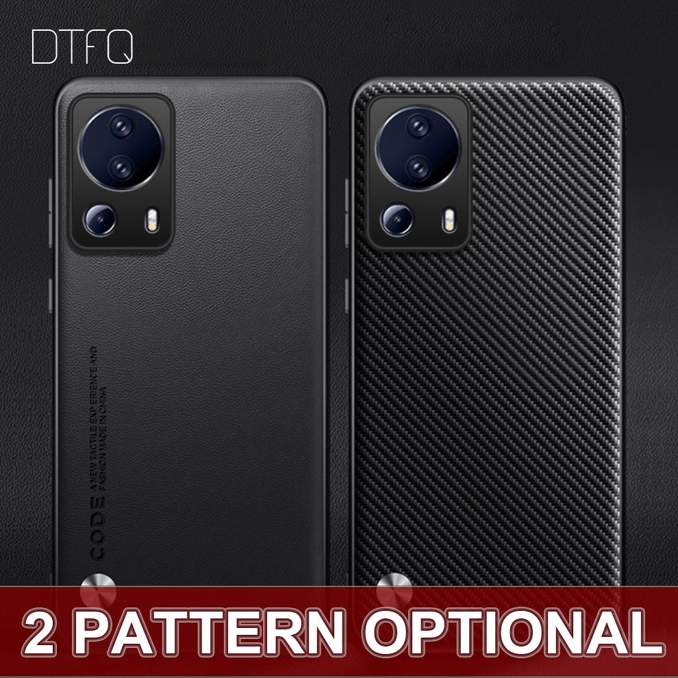 Per Xiaomi 13 Lite Custodia Custodia in Pelle di Lusso per Xiaomi13 Cover Posteriore con Motivo in Pelle Custodia Antiurto per Xiaomi 13 Pro 13 Ultra
