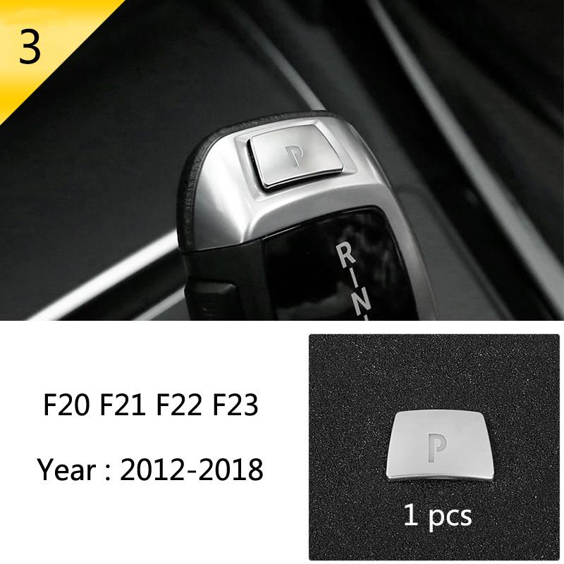 For BMW 1 2 Series F20 F21 F22 F23 Carbon fiber Car Control CD Panel Cover Trim Air conditioning Outlet Frame Decoration Sticker LNYCP1