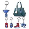 Cartoon Ice Hockey Keychain Ice and Snow Sports Pendant Car Keyring Decorations Jewelry Accessories for Women Men