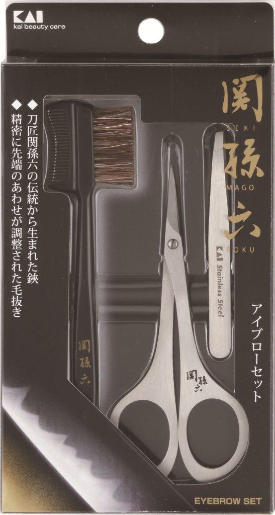 

Kai Corporation Seki Magoroku Eyebrow Set