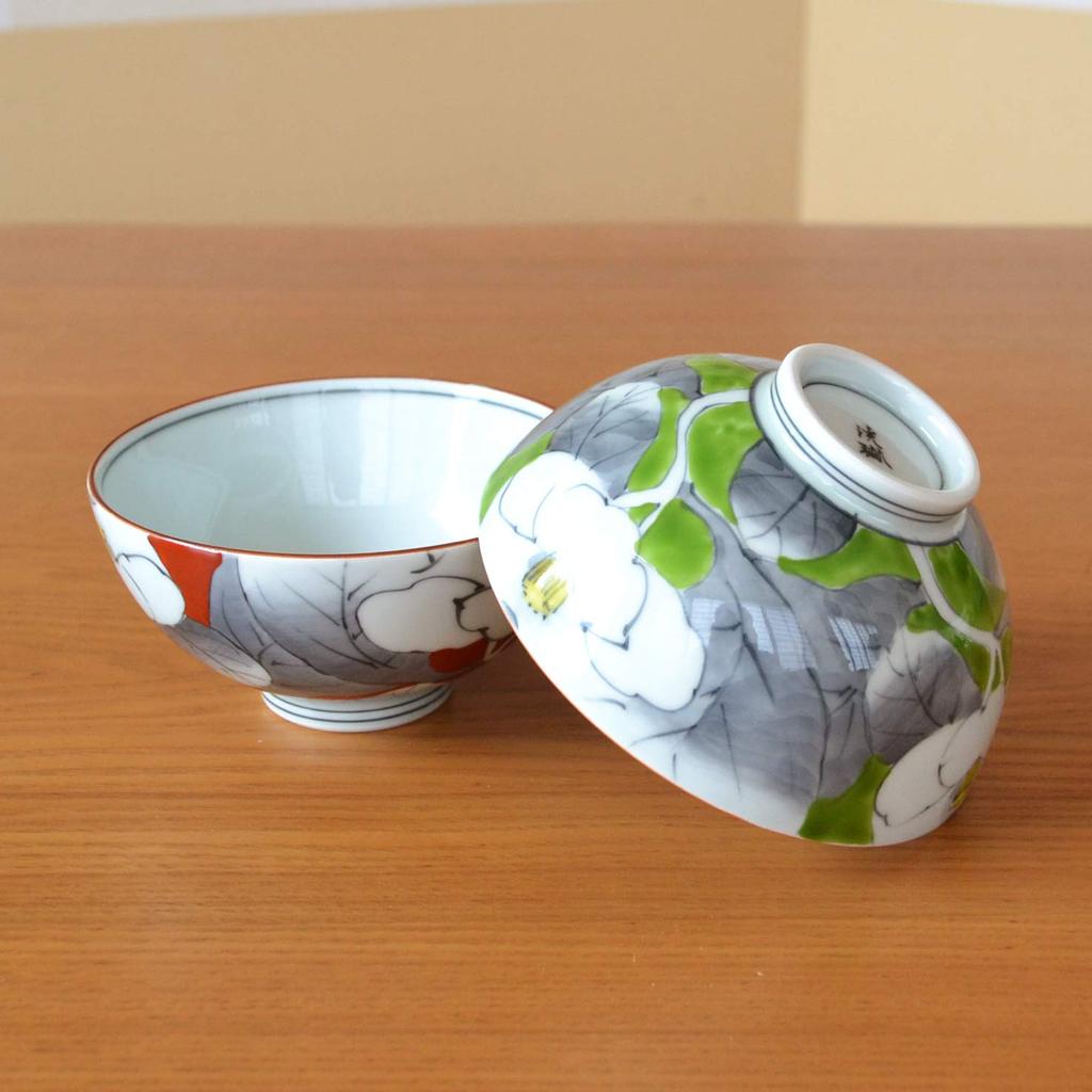 Dankeschön Dankeschön Karte enthalten Paar Schalen Reisschalen Arita-Ware Yuka Geschenkbox Artikel, Geschenk, Präsent, Ruhestand, Beförderung, Versetzung,