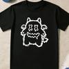 Kids Little Monster Graffiti Print Crewneck Summer Casual Sports T-Shirt