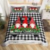 Christmas-themed Down Comforter Set Bedding Set 3-piece Duvet Cover Set
