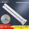 Table Lamp 13W/18W/27W H-Shaped Eye-Protecting Tricolor Energy-Saving Fluorescent Tube with Square Four-Pin H-Tube.