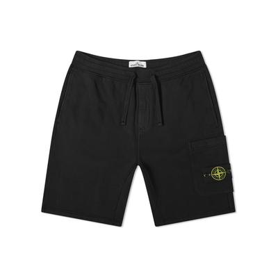 FW22 Einfarbig Logo Kordelzug Tasche Verziert Freizeitshorts Herrenshorts Schwarz 731564620-V0029