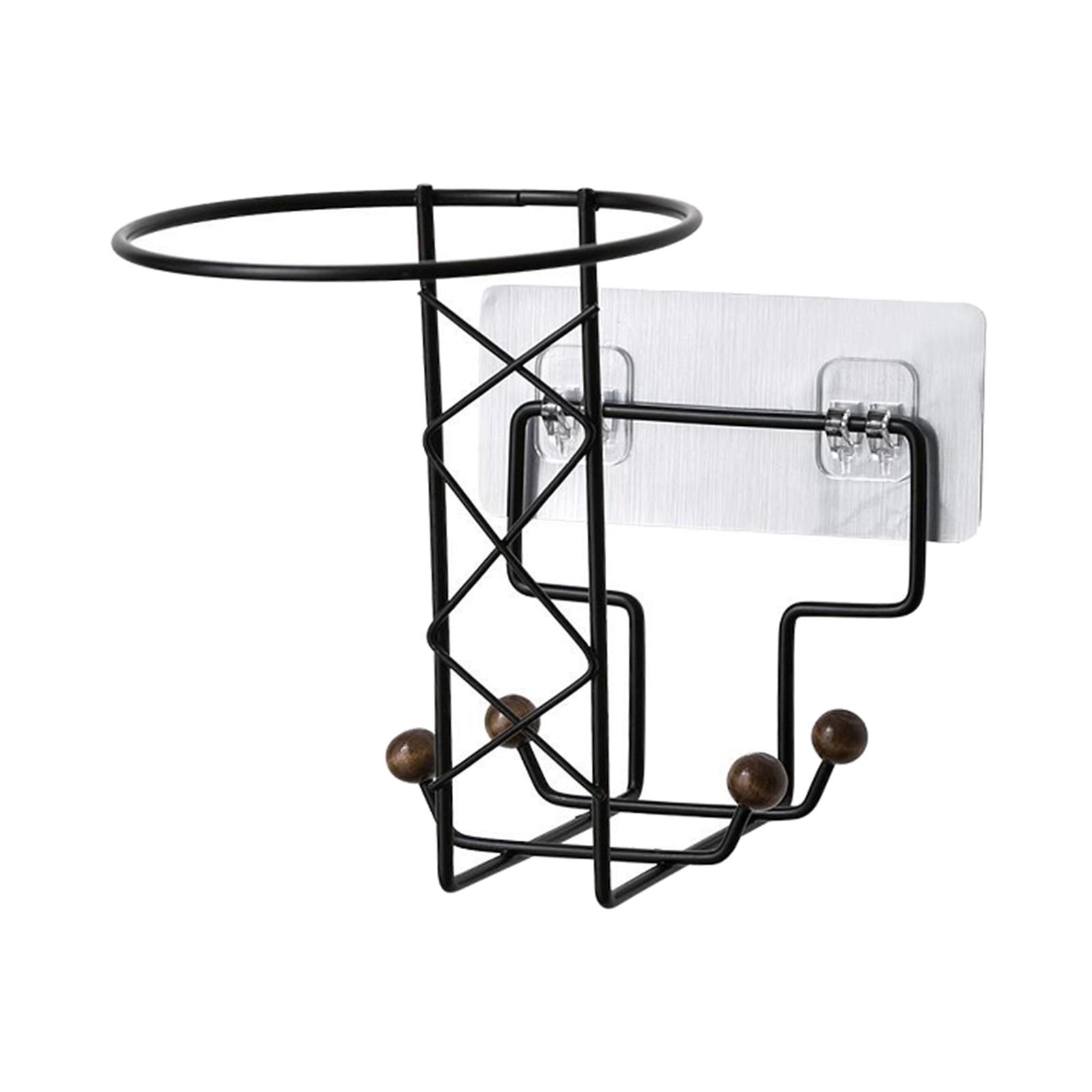 Держатель шлема настенный держатель для шлема мотоцикла велосипеда стойка для куртки кепки ключ дисплей вешалка чёрный