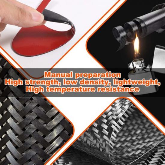 Carbon Fiber Interior Door Handle Trim Sticker For Nissan Frontier 2009-2017