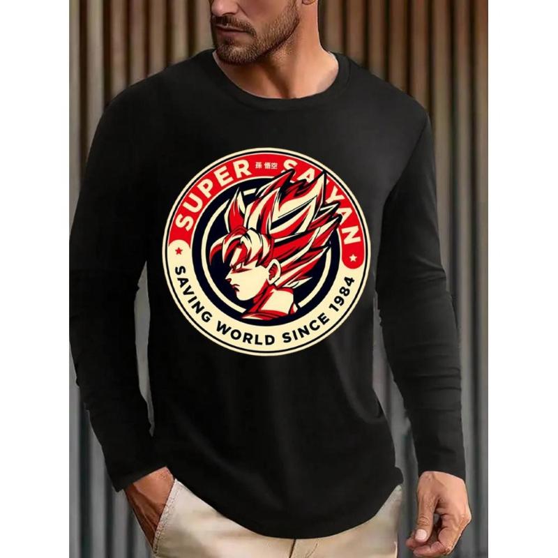 

Футболка с длинным рукавом Dragon Balls, на флисовой подкладке, однотонная оранжевая, теплая и уютная, зимняя повседневная и дорожная одежда XXL чёрный