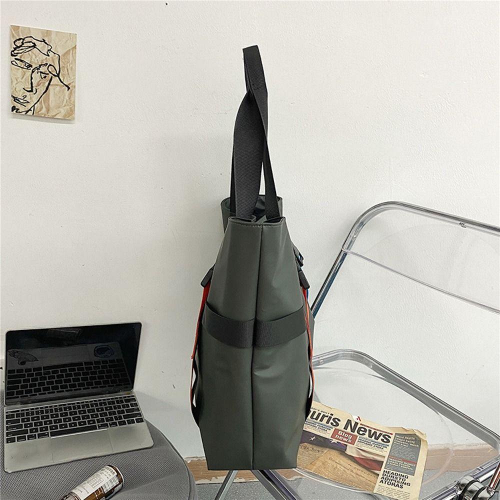 Waterproof Men Shoulder Bag Large Capacity Travel Luggage Bag Simple Male Tote Bag Streetwear