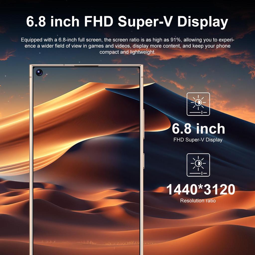C25 Ultra 7.3-Inch Android Smartphone, 16GB+1TB, New Model