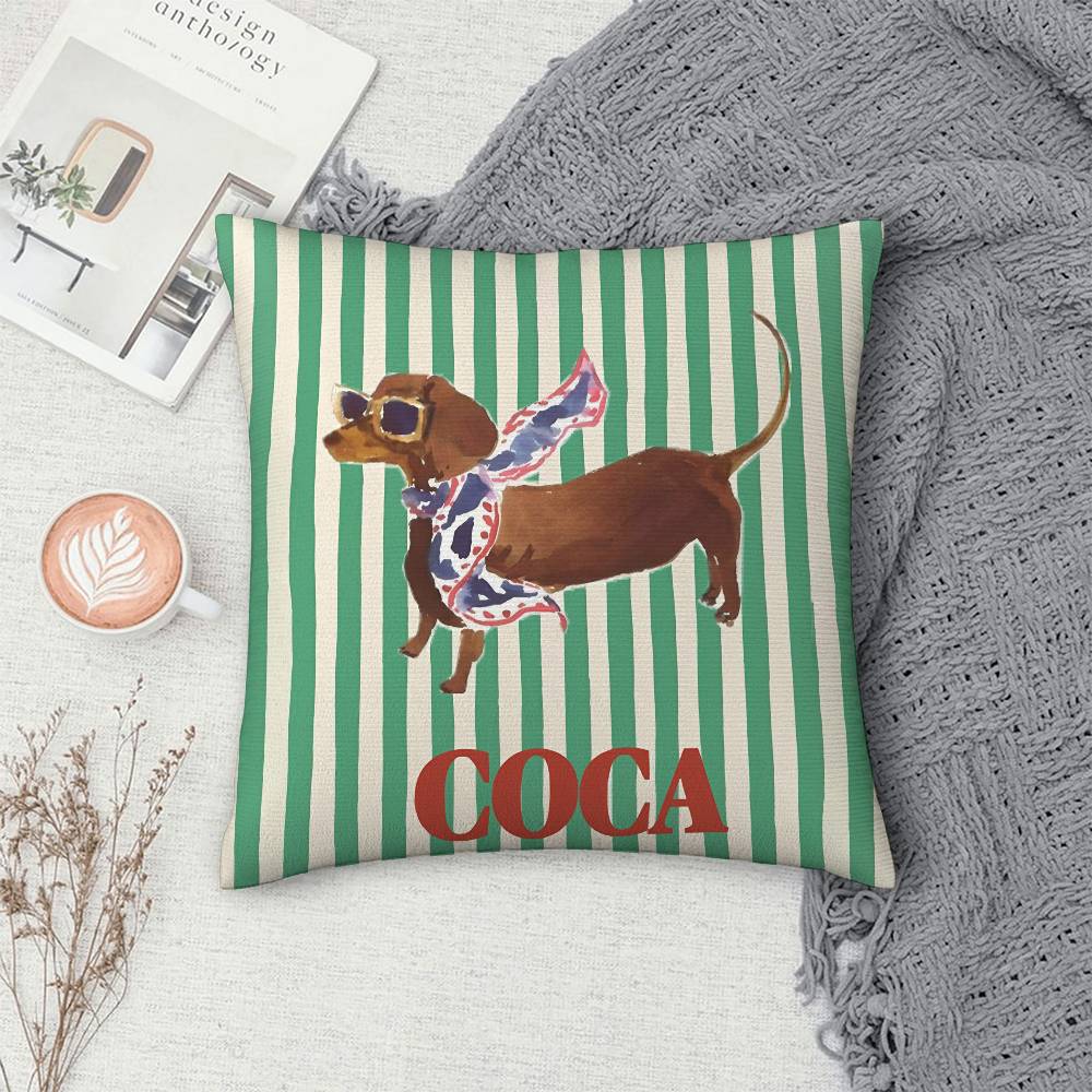 Design Stripes Pillow Case Sofa Decorative Home Double-sided Print Plush Square Throw Pillow Covers Cushion Decor Cover