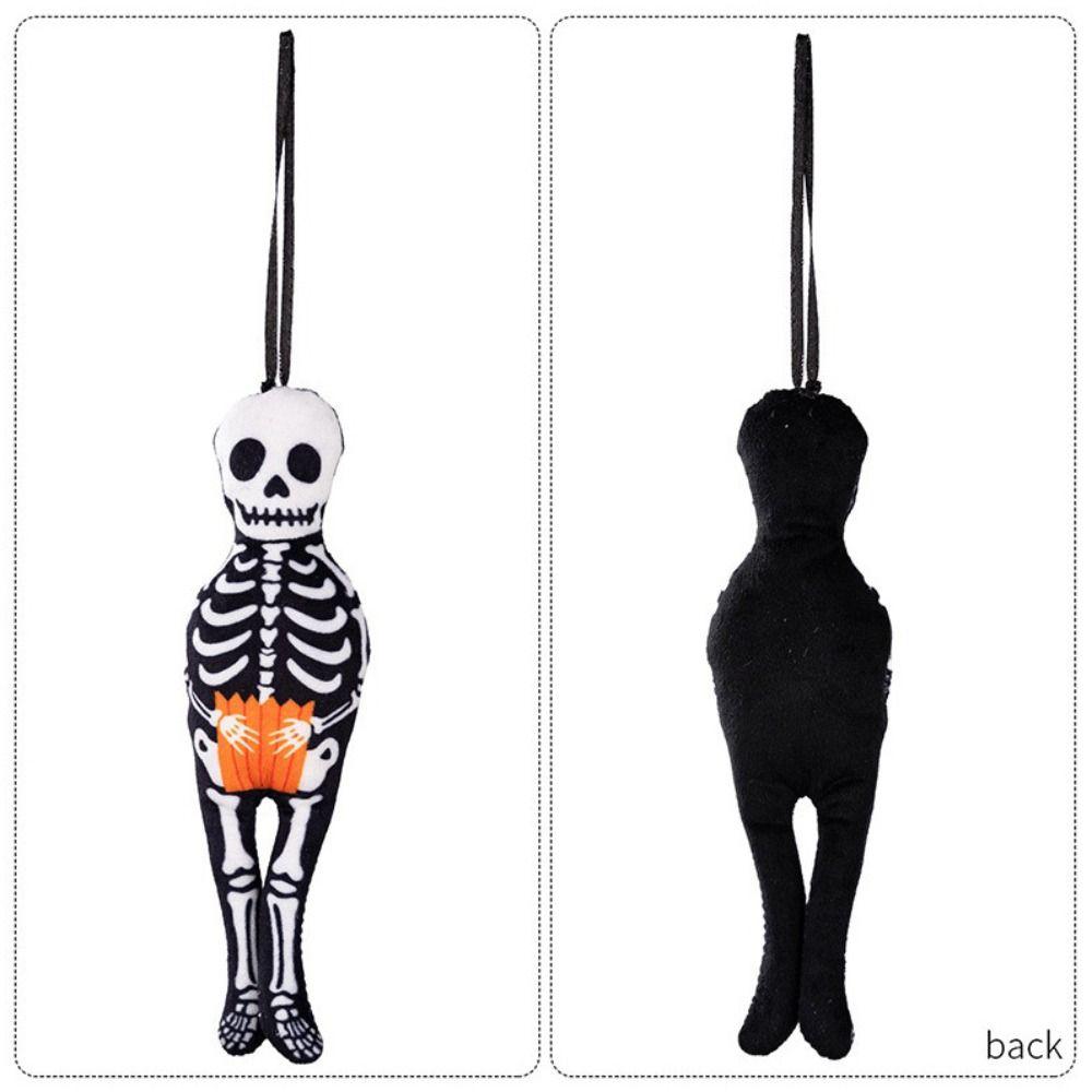 Ghost Halloween Hanging Pendant Black Cat Halloween Decoration Halloween Doll Pendant  Wall Hanging