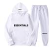 2024 Fear of God Essentials Unisex Hoodie Set - Doppelnähte, High Street Stil für Herbst/Winter