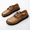Mode Hot Sale Herrloafers Nya Handgjorda Läderskor Herr Casual Skor Bekväma Slip-on Flats Mockasiner Körskor Vandringsskor