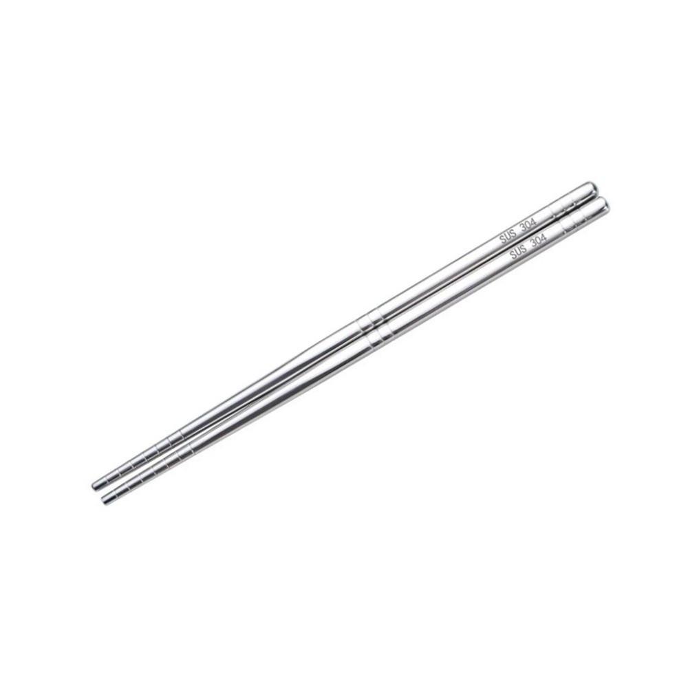 Mirror Polished Sterilizable Non-slip Chopsticks Metal Chopsticks Kitchen Accessories Tableware