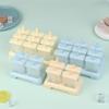 Iskrem Popsicle Form DIY Iskremmaskin Hjemmelaget Isboks Med Plastpinne Ispinneform Isbitbrett Kjøkkenredskaper