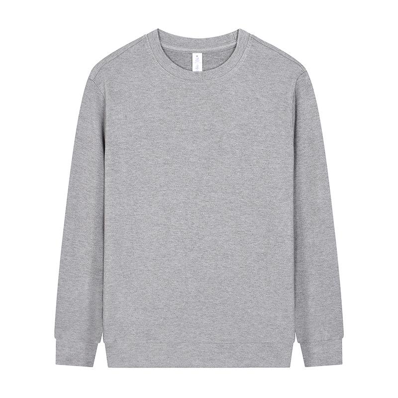 De Rong Men s Velvet Double-Sided Sweatshirt: Old Money Style Round Neck Long Sleeve for Autumn XXXL