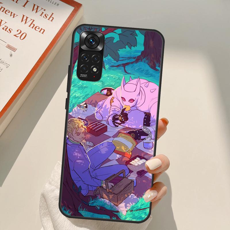 Killer Queen Yoshikage Kira Jojo For Redmi 10A 10C 9A 9C 9T K40 K50 Gaming Phone Case For Redmi Note 11S 10S 9S 9 10 11 Pro