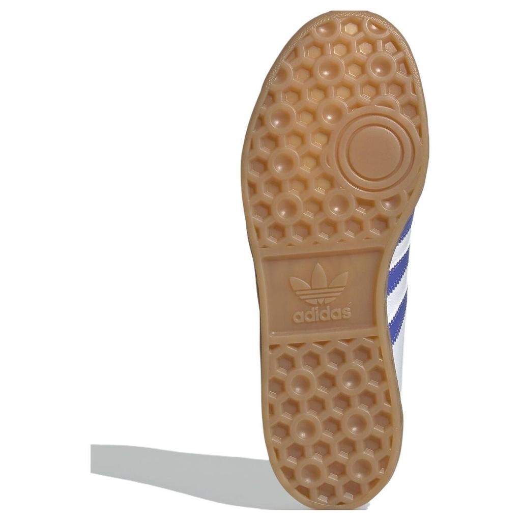 adidas Hamburg Wit Kobaltblauw Kauwgom Dames Sneakers Wolk-Wit Semi-Kobaltblauw JH8561