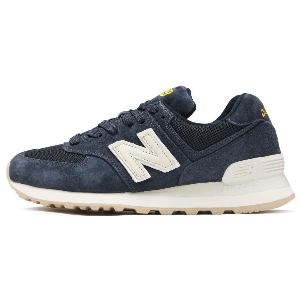 New Balance Nb 574 Retro Comfortable Low-Top Running Shoes Women sneaker Gray Blue U574RNB