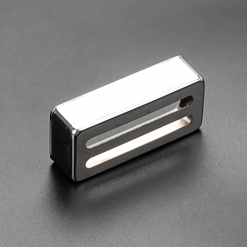 Electric Guitars Pickup Cover Two Slot Metal Case Brass Humbuckers Cover Modern Style Guitar Pickup Protections Cover