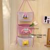 Cotton Thread Wall Hanging Basket for Dormitory Storage