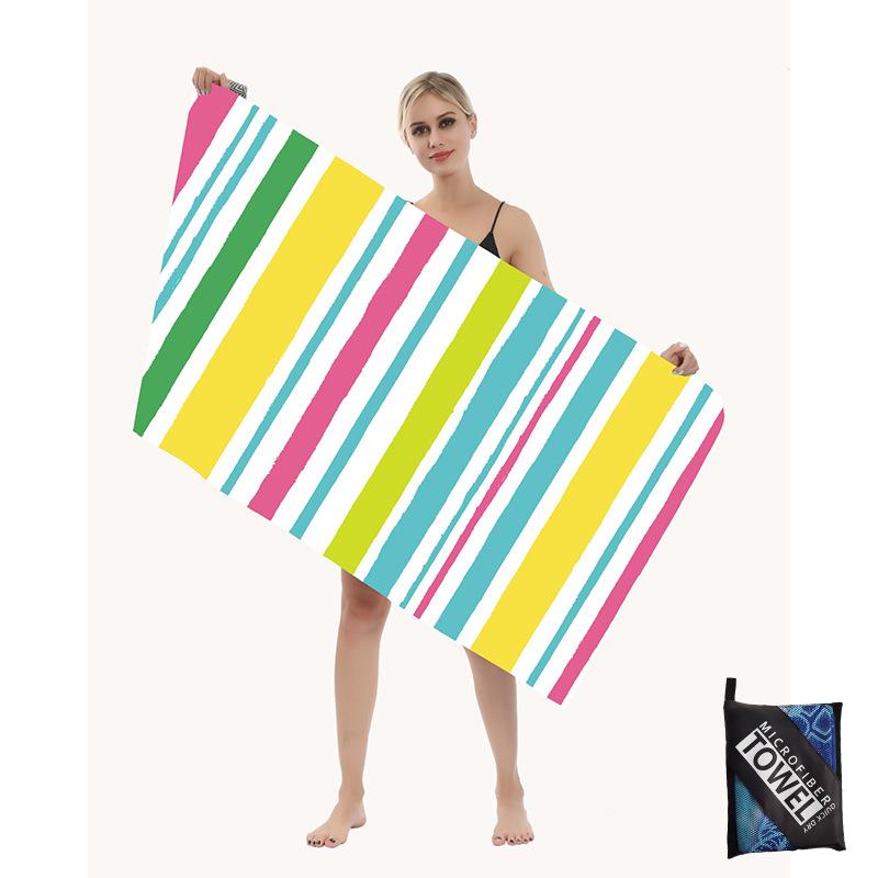 Mikrofaser Strandtuch-Sandfreie Handtücher sind Schnelltrocknend Leicht Super Saugfähig-Perfekte Pool Reise Kreuzfahrt Camping Essentials