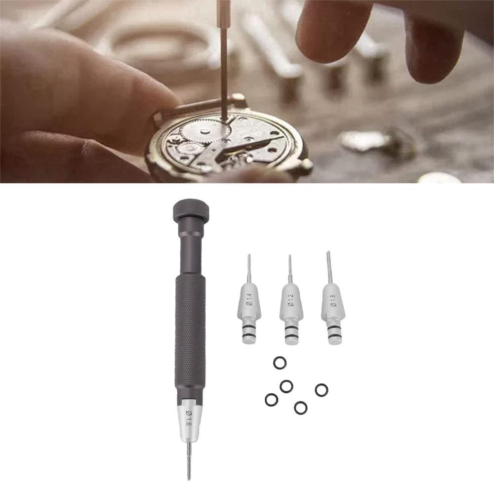 Grey Watch Screwdriver Set 13*8cm Precision Screwdriver Kit for Jewelry Repair