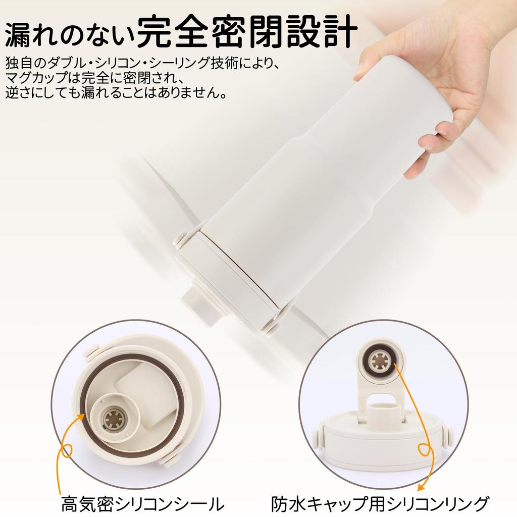 CLICSUN Tumbler 735ML Water Bottle with Straw Ceramic Tumbler with Lid Large Capacity Direct Drinking Vacuum Insulated Keeps Hot and Cold Seamless