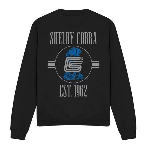 Carroll Shelby Unisex Adult Large Snake And Signature Vintage Sweatshirt