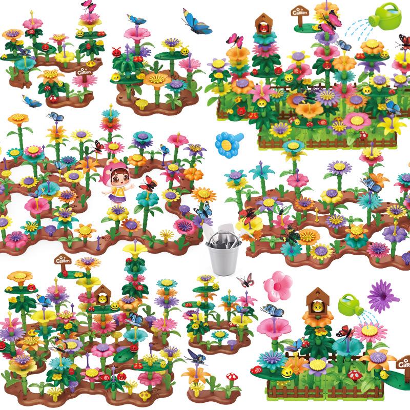 Interlocking DIY Garden Building Blocks - Free Shipping Children's Assembly Toy