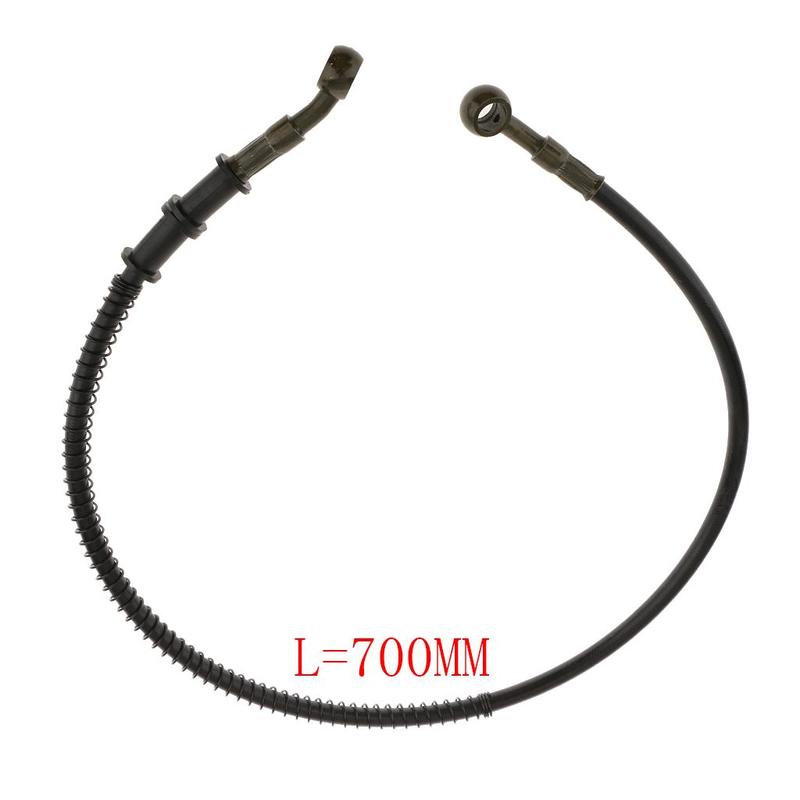 Motorcycle Brake Hose Flexible Oil Line Tube Universal Clutch Pipe Metal Rubber for Motorbike ATV Modification